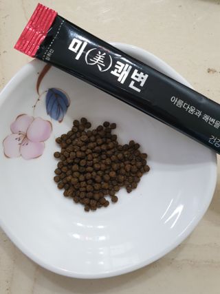 새롬바이오 리생 [미쾌변] 차전자피 식이섬유 건강기능식품 3팩 — 5점을 준 리뷰어가 2021년 7월 올린 사용 사진