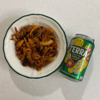 불타 호랑이 닭발 250g — 4점을 준 리뷰어가 2021년 7월 올린 사용 사진