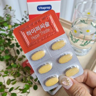 뉴트리션팩토리 비타프렙 하이퍼씨슬 밀크씨슬 900mg — 5점을 준 리뷰어가 2021년 8월 올린 사용 사진