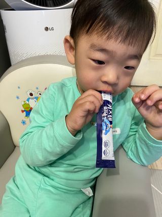 키즈텐플러스 연세 키즈텐 플러스 1개월 — 5점을 준 리뷰어가 2021년 3월 올린 사용 사진