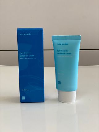 페이스리퍼블릭 하이드로 베리어 세라마이드 크림 — 5점을 준 리뷰어가 2021년 5월 올린 사용 사진