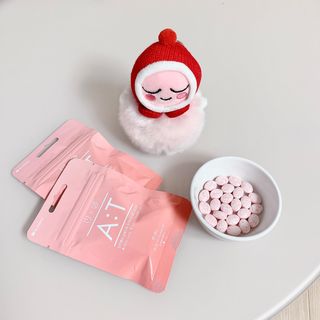 입 냄새 완화에 도움을 주는 에티켓 캔디 복숭아맛 앳캔디 — 5점을 준 리뷰어가 2020년 12월 올린 사용 사진