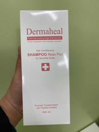 더마힐 헤어 컨디셔닝 샴푸 릴렉스 500ml — 5점을 준 리뷰어가 2021년 3월 올린 사용 사진