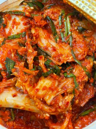 셰프애찬 알배기 겉절이 김치 1kg — 4.5점을 준 리뷰어가 2022년 9월 올린 사용 사진