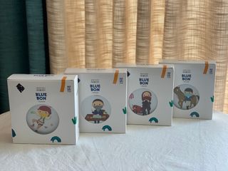 [블루 본 아이노우] 유아용 컬러마스크 40 PCS SET 2중 택 1 — 5점을 준 리뷰어가 2021년 5월 올린 사용 사진