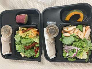 참살이도시락 작심삼일 샐러드도시락 3개 맛보기 새벽배송 또는 택배배송 — 5점을 준 리뷰어가 2021년 9월 올린 사용 사진