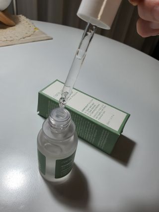 나나스킨 콤플렉스씨쓰리닥터클리어앰플 — 4점을 준 리뷰어가 2021년 4월 올린 사용 사진