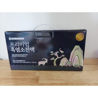 참앤들황토농원 국내산 흑염소를 정성스럽게 담은, 프리미엄 흑염소 진액 70ml x 30포 1박스 — 5점을 준 리뷰어가 2023년 1월 올린 사용 사진