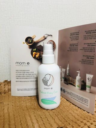 mom e 맘이 내추럴 베이비 케어 크림+바디오일 — 3점을 준 리뷰어가 2021년 1월 올린 사용 사진