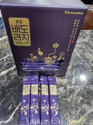 광동생활건강 나우 [광동] 배도라지 쌍화스틱 10mL x 100포 — 5점을 준 리뷰어가 2023년 11월 올린 사용 사진