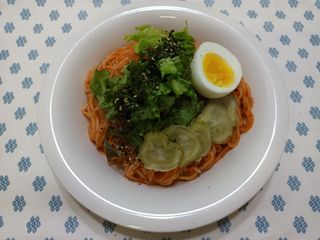 [한면원] 비빔국수 2인분 — 5점을 준 리뷰어가 2022년 8월 올린 사용 사진