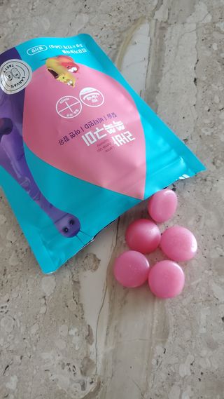 푸름웰니스 라바 쑥쑥구미 36g — 5점을 준 리뷰어가 2022년 2월 올린 사용 사진