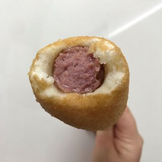 오마뎅 한우핫도그 — 5점을 준 리뷰어가 2021년 5월 올린 사용 사진