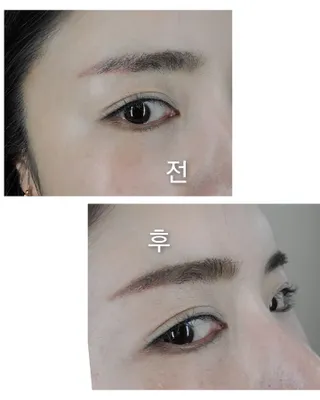 [MONDRAW] 몬드로우 POPBROW 크래용 아이브로우 색연필 타입 — 5점을 준 리뷰어가 2022년 4월 올린 사용 사진