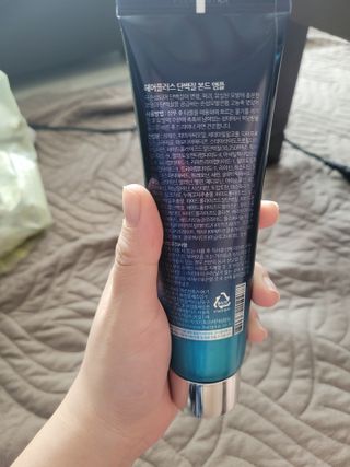 헤어플러스 단백질탈모샴푸 500ml+단백질본드앰플 145ml — 5점을 준 리뷰어가 2021년 4월 올린 사용 사진