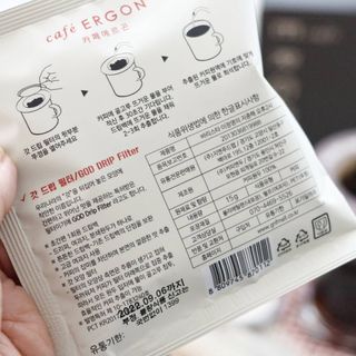 카페에르곤 바리스타 핸드 드립백커피 대용량 15g / 지중해오후 2시 — 5점을 준 리뷰어가 2021년 11월 올린 사용 사진