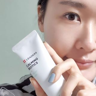 리더스코스메틱 리더스 카밍 바이오틱스 크림 마스크 — 5점을 준 리뷰어가 2021년 3월 올린 사용 사진