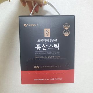 [푸름웰니스] 프리미엄 6년근 홍삼스틱 3mg x 100포 — 5점을 준 리뷰어가 2022년 3월 올린 사용 사진