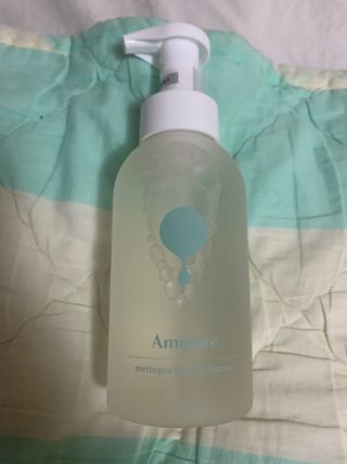 아미퓨어 [라이브] 피부장벽 강화를 위한 머랭 버블 클렌저 천연계면활성제로 온가족 사용가능 — 5점을 준 리뷰어가 2021년 7월 올린 사용 사진