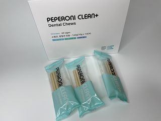페페로니 클린플러스 덴탈치킨껌 10g x 14p — 3점을 준 리뷰어가 2021년 7월 올린 사용 사진