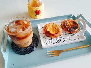 디앙뜨 포르투갈 에그타르트 오리지널 맛+패션후르츠+초콜릿타르트 맛 중 택1 — 5점을 준 리뷰어가 2021년 7월 올린 사용 사진