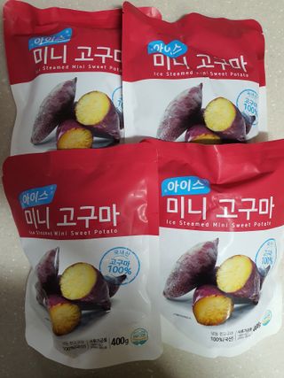 해뜨온 간편고소 아이스 미니고구마 400g x4개 — 5점을 준 리뷰어가 2021년 11월 올린 사용 사진