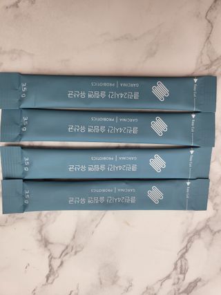 클린24시간 슬림앤유산균 1박스 (3.5g X 15포) — 5점을 준 리뷰어가 2023년 1월 올린 사용 사진