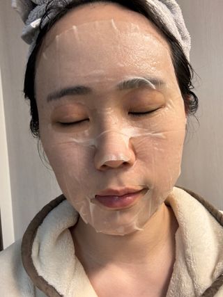 세뚜아(Cettua) 나우[세뚜아] 포어 클리어링 마스크 Cettua Pore Clearing facial mask 4매 — 5점을 준 리뷰어가 2024년 2월 올린 사용 사진