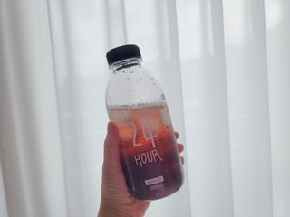 클린24시간 1BOX(5포) + 전용보틀(500ml) — 5점을 준 리뷰어가 2022년 8월 올린 사용 사진