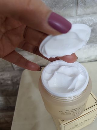 Dr.느루벗 느루벗 링클 솔루션 콘센트레이트 스네일 탄력 달팽이 크림 80g — 5점을 준 리뷰어가 2021년 2월 올린 사용 사진