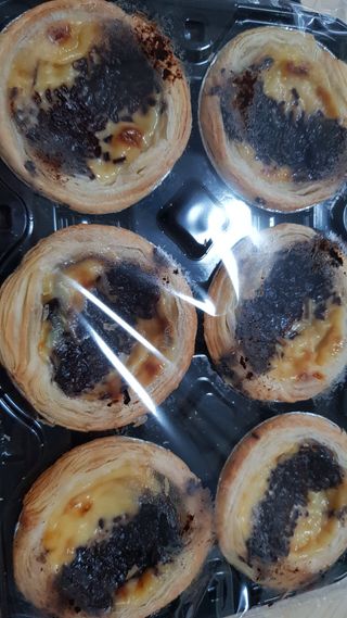 디앙뜨 포르투갈 에그타르트 오리지널 맛+패션후르츠+초콜릿타르트 맛 중 택1 — 5점을 준 리뷰어가 2021년 8월 올린 사용 사진