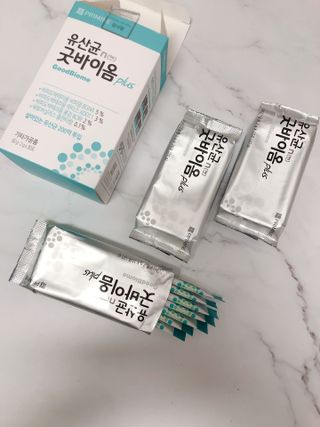 프리마인 유산균 국가지정연구소 선정, 살아있는 생유산균 200억 마리의 힘. 유산균n굿바이옴플러스 — 4.5점을 준 리뷰어가 2021년 9월 올린 사용 사진