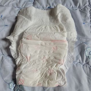 N[템포 ] 패드 내추럴 순면 입는 오버나이트 5P * 2개 — 5점을 준 리뷰어가 2024년 2월 올린 사용 사진