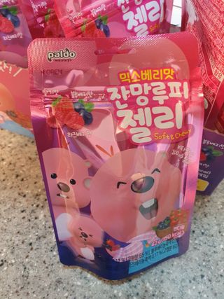 [팔도] 잔망루피젤리 믹스베리맛 42g 8개 — 5점을 준 리뷰어가 2022년 2월 올린 사용 사진