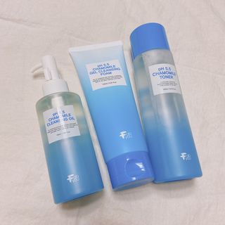 페브유 / FABYOU 페브유 pH5.5 캐모마일 젤 클렌징 폼 + 클렌징 오일 + 토너 3종 세트 — 4점을 준 리뷰어가 2021년 6월 올린 사용 사진