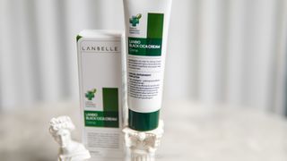 랑벨 랑바이오 블랙 시카 크림 50ml(블랙비 프로폴리스, 시카 4종, 판테놀 10 함유) — 5점을 준 리뷰어가 2022년 4월 올린 사용 사진