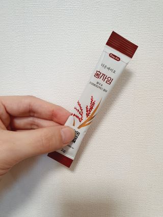 하루 1포로 콜레스테롤, 유산균, 고역가 소화효소까지 한번에 섭취! 다온바이오 홍자임 1개월분(30포) — 5점을 준 리뷰어가 2022년 12월 올린 사용 사진
