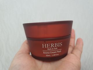 약손명가코스메틱 헤르비스 아로마 크림팩 50ml — 5점을 준 리뷰어가 2021년 2월 올린 사용 사진