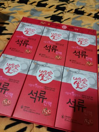 서울약사신협_내몸애생발란스석류_70ml x 30포 — 5점을 준 리뷰어가 2021년 8월 올린 사용 사진
