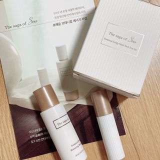 더사가오브수 [사가수] 효혜윤 보태니컬 에너지 에센스인로션 20ml /아이포올 스틱 3g — 5점을 준 리뷰어가 2023년 2월 올린 사용 사진