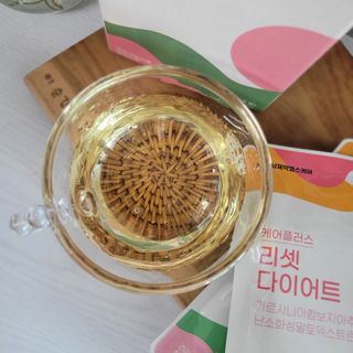 [경남제약헬스케어] 케어플러스 리셋 다이어트 청포도맛 100ml X 5포 (5일분) — 5점을 준 리뷰어가 2023년 3월 올린 사용 사진