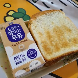 소화가 잘되는 우유 국산 5곡 미숫가루 — 5점을 준 리뷰어가 2021년 9월 올린 사용 사진