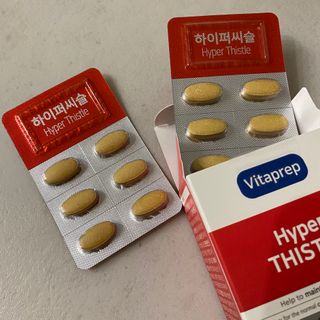 뉴트리션팩토리 비타프렙 하이퍼씨슬 밀크씨슬 900mg — 4점을 준 리뷰어가 2021년 8월 올린 사용 사진