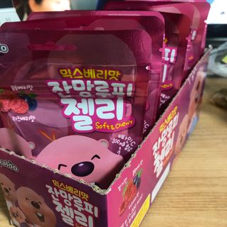 [팔도] 잔망루피젤리 믹스베리맛 42g 8개 — 5점을 준 리뷰어가 2022년 2월 올린 사용 사진