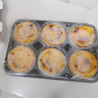 디앙뜨 포르투갈 에그타르트 오리지널 맛+패션후르츠 맛 중 택1 — 4점을 준 리뷰어가 2021년 7월 올린 사용 사진