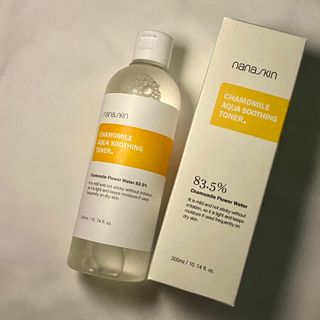 나나스킨 캐모마일아쿠아수딩토너 — 5점을 준 리뷰어가 2021년 5월 올린 사용 사진