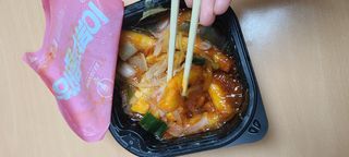 한성기업 무볼레 닭떡볶이+해물떡볶이 2종 세트 — 5점을 준 리뷰어가 2021년 9월 올린 사용 사진