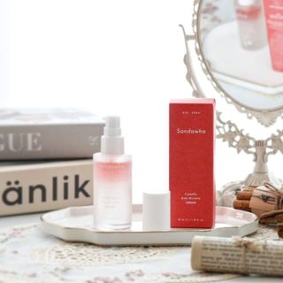 산다화 더블 이펙트 안티 링클 세럼 50ml — 5점을 준 리뷰어가 2021년 11월 올린 사용 사진