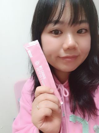 주식회사 얼굴반쪽 [얼굴반쪽 가르시니아 2,800mg] x 14포 1주 젤리 다이어트 보조제 체지방감소 — 5점을 준 리뷰어가 2021년 11월 올린 사용 사진