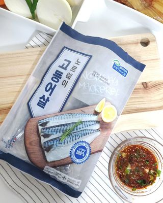 ㈜금호통상 노르웨이 고등어 900g (6~10편) — 5점을 준 리뷰어가 2023년 11월 올린 사용 사진